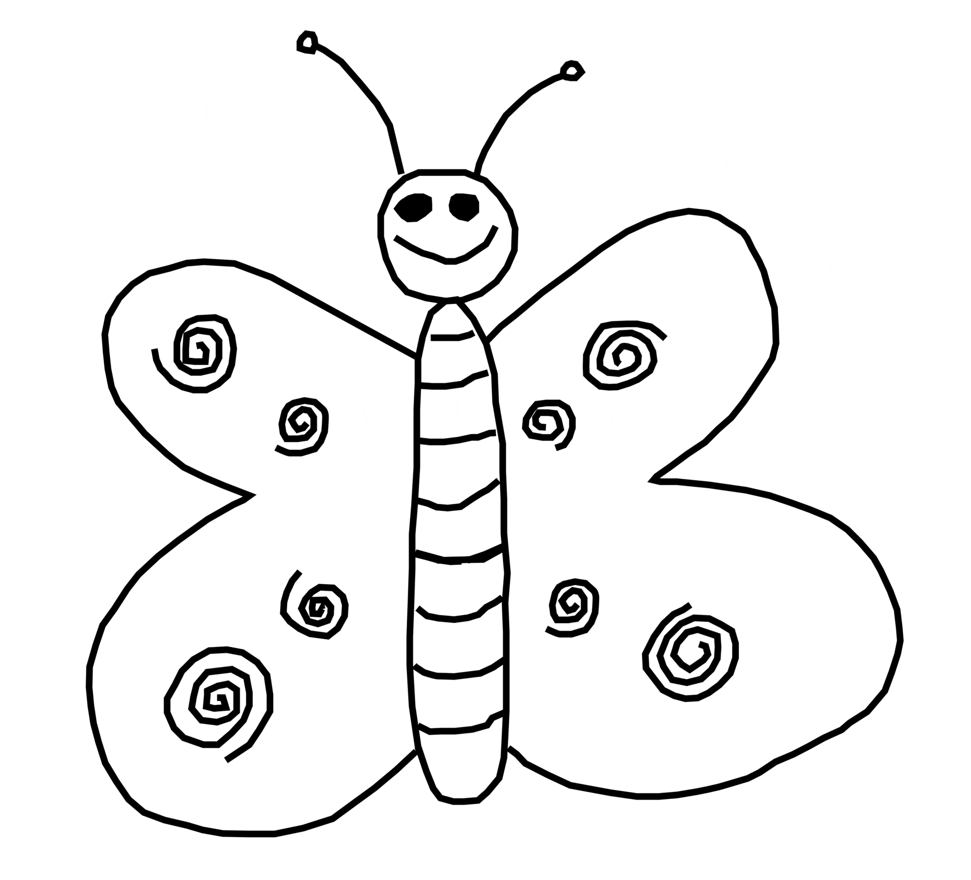 Fluttering Butterfly